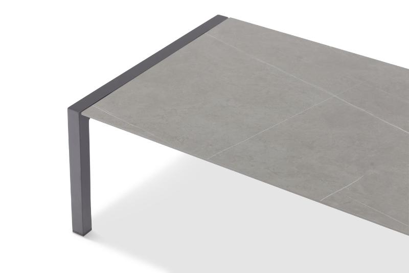 Кофейный стол Stockholm Brafritid антрацит, алюминий/закаленное стекло фото 2