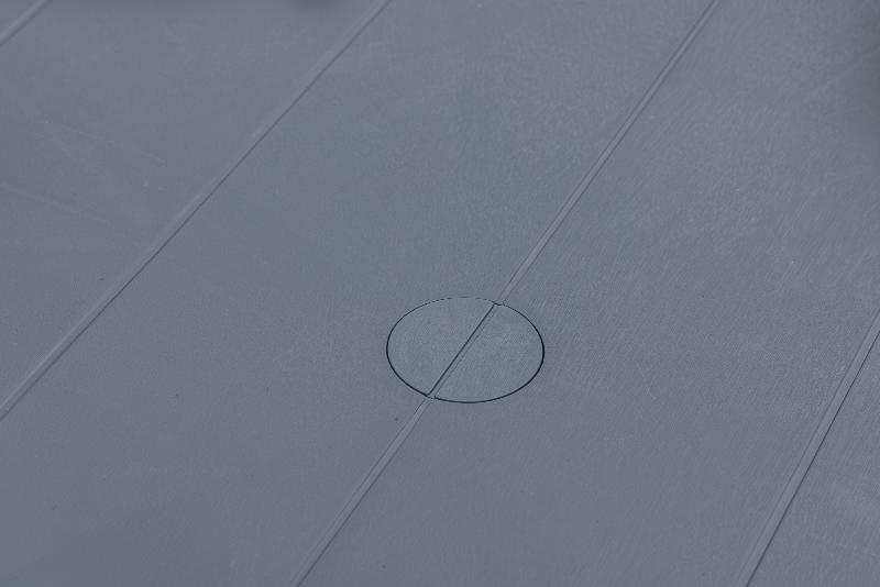 Обеденный стол July Royal Family из пластика, цвет графит фото 3