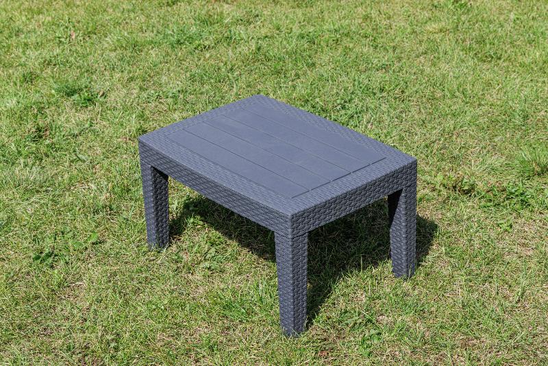 Лаунж стол Lana Royal Family из пластика, цвет графит фото 5