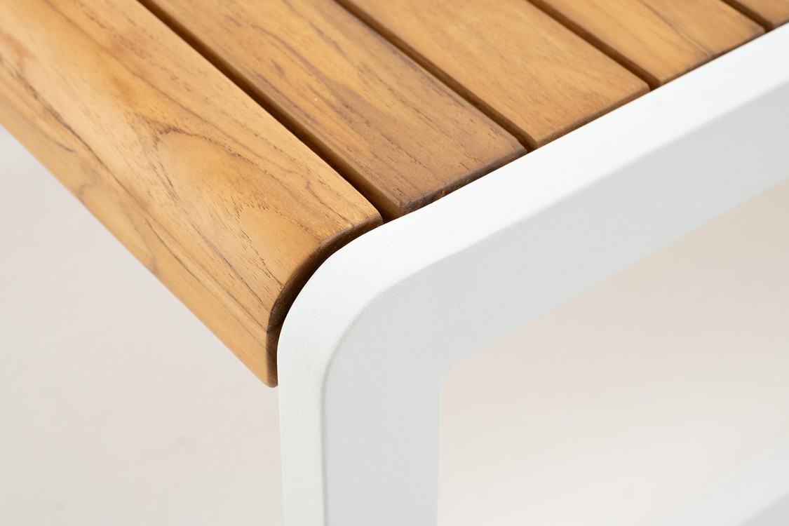 Комплект кофейных столов из алюминия MAYA белый Joygarden фото 8