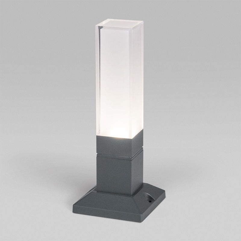 Уличный светильник Elektrostandard IP54 1536 TECHNO LED серый фото 1