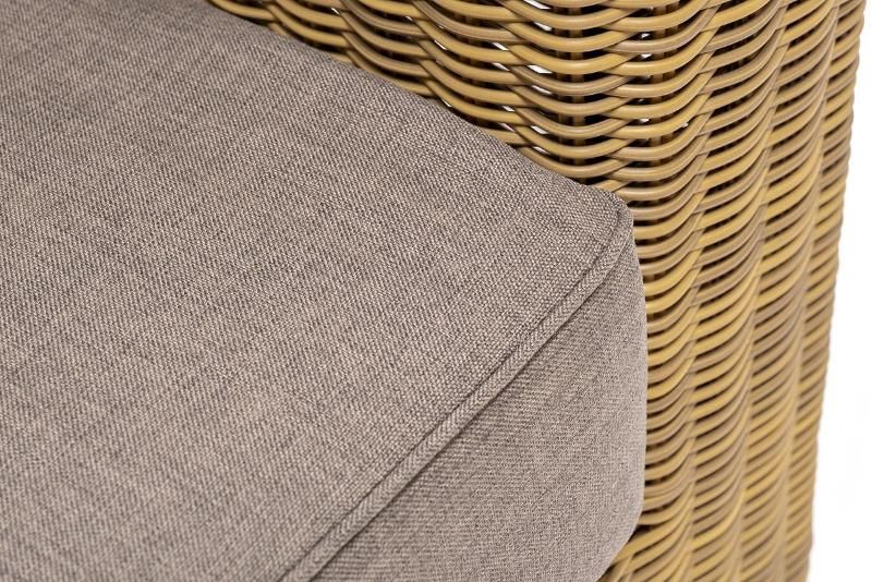 Кресло Боно 4SIS из искусственного ротанга, цвет соломенный фото 6