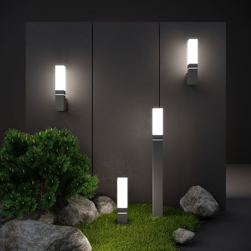 Уличный светильник Elektrostandard IP54 1536 TECHNO LED серый фото 5