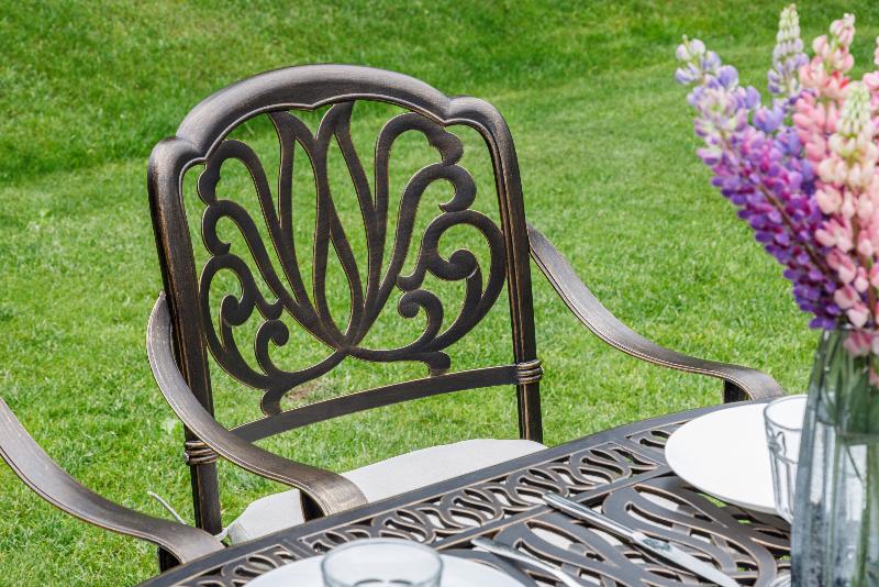 Обеденный комплект Wilhelm Royal Family из алюминия на 8 персон фото 5