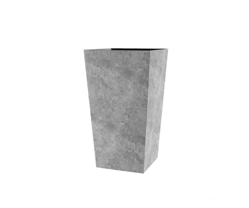 Кашпо Concretika Коник 30x30x50 Concrete M100 фото 1