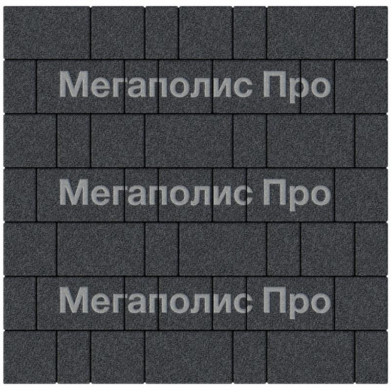 Тротуарная плитка Выбор Старый город 1Ф.6 60 мм. Стоунмикс Черный фото 3