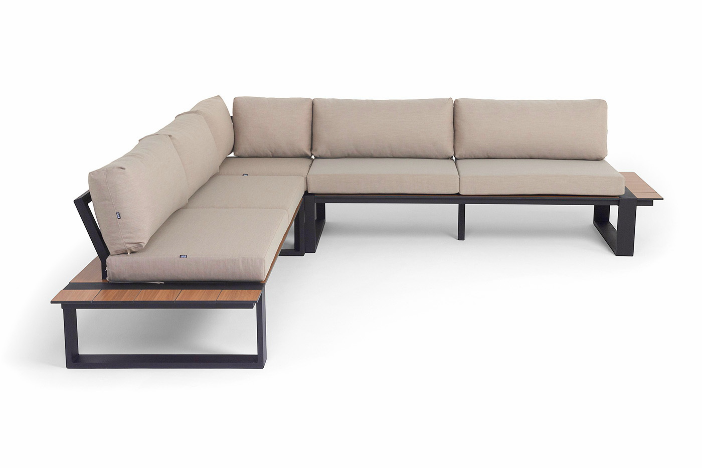 Тулон угловой модульный диван, каркас из алюминия фото 2