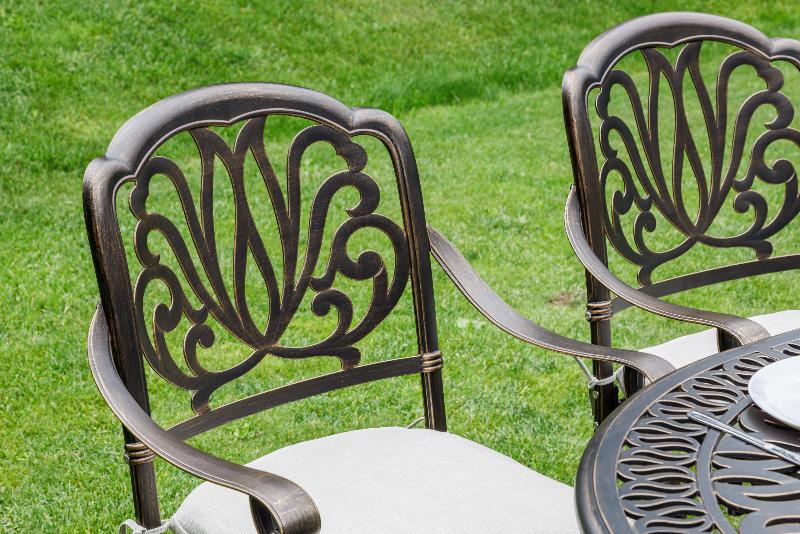 Обеденный комплект Wilhelm Royal Family из алюминия на 6 персон фото 4