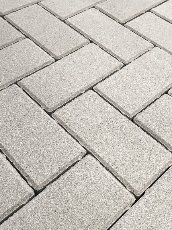 Тротуарная плитка Koldiz 60 мм Моно Белый фото 1