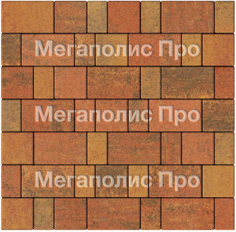 Тротуарная плитка Выбор Старый город Листопад А.1.Фсм.4 40 мм. Арабская ночь фото 4