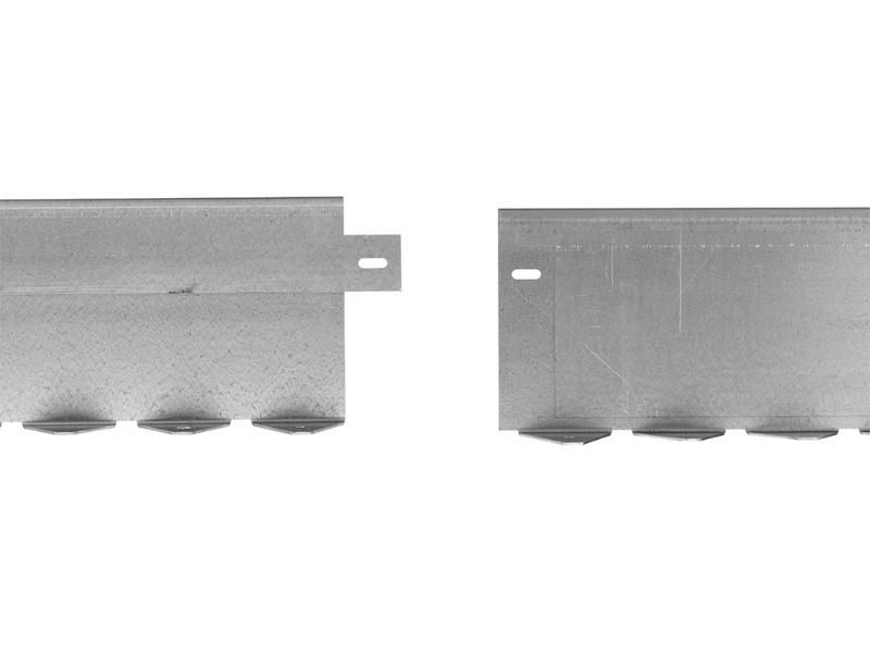 Металлический бордюр (толщина стали 1,5 мм) h80, L1200, b70 фото 2