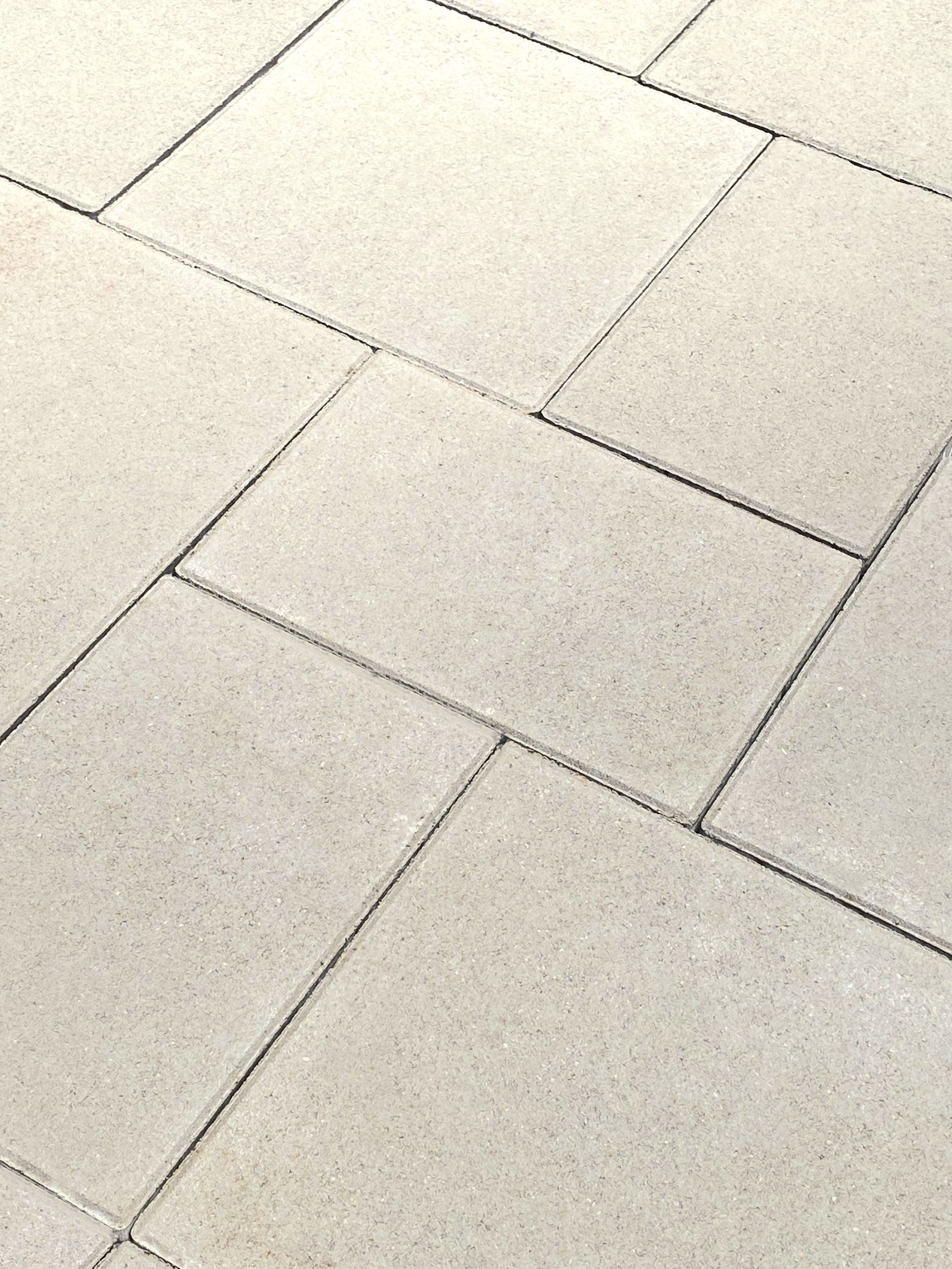 Тротуарная плитка Koldiz Колдиз 3 60 мм Моно Белый фото 1