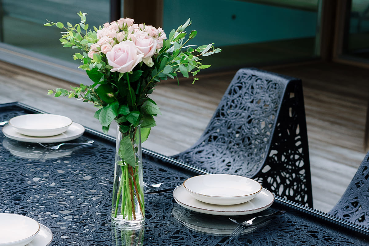 Стол Vitgarden Mirage Table 150 из базальта, цвет черный фото 2