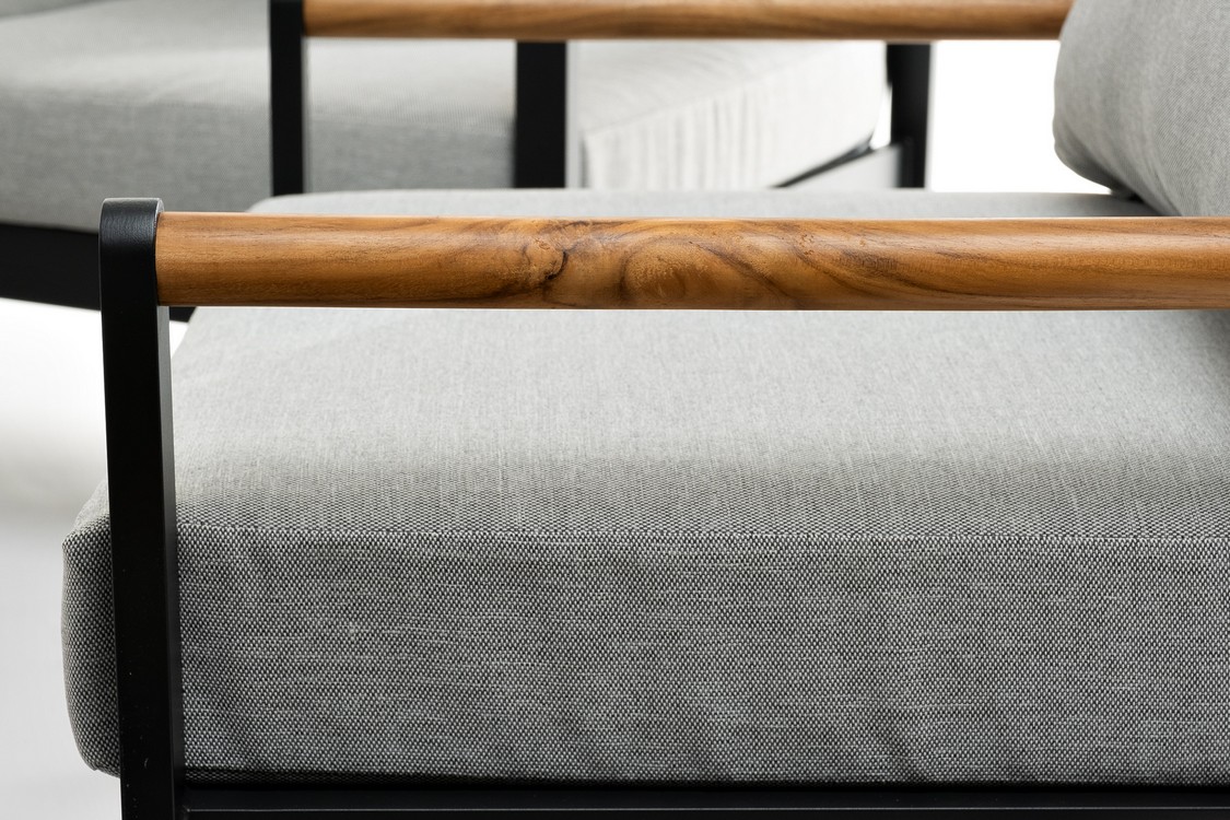 Лаунж зона из алюминия MAYA темно-серый графит Joygarden фото 3