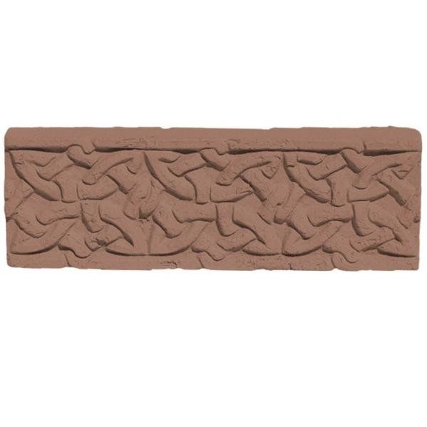 Карниз "Плетенка" линейный, цвет Коричневый фото 1