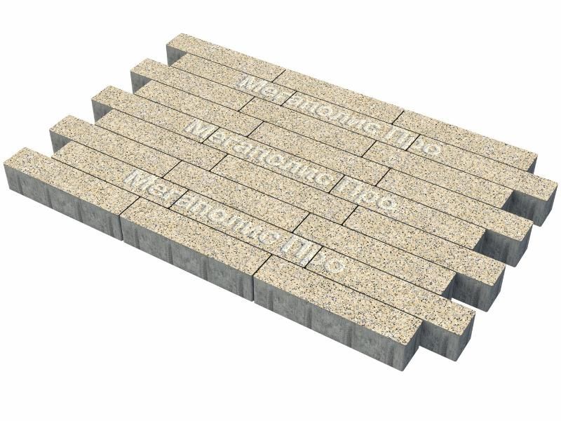 Плита Фабрика Готика Ригель 360х80х80мм GRANITE FERRO Жельтау фото 1