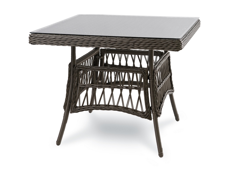 Стол садовый плетеный из искусственного ротанга CANNES 90 см Joygarden фото 1