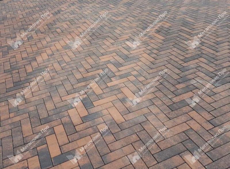 Тротуарная плитка 342 механический завод Паркет 240x80x60мм ColorMix Сидней фото 4