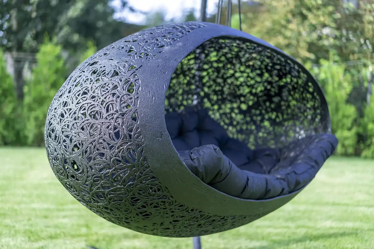 Подвесное кресло Vitgarden Bios Alpha из базальта, цвет черный фото 2