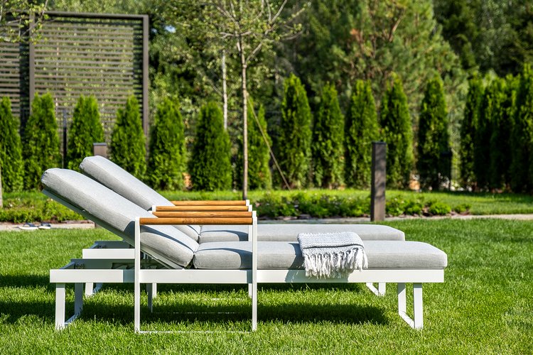 Комплект для отдыха из алюминия МАЯ белый Joygarden фото 4