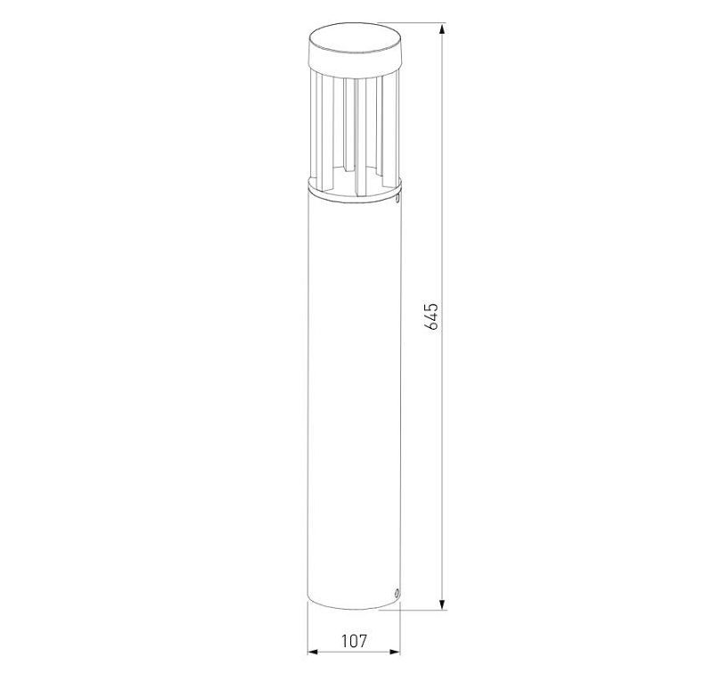 Уличный светильник Elektrostandard Apart IP54 1622 TECHNO LED фото 4