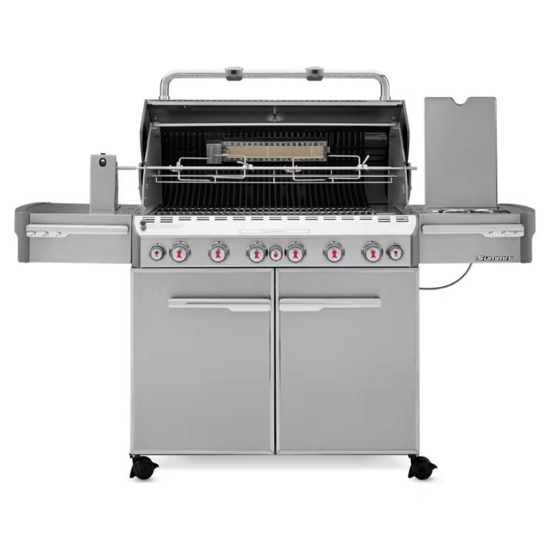 Газовый гриль Weber Summit S-670 gbs, Нержавеющая сталь 7370075 фото 4