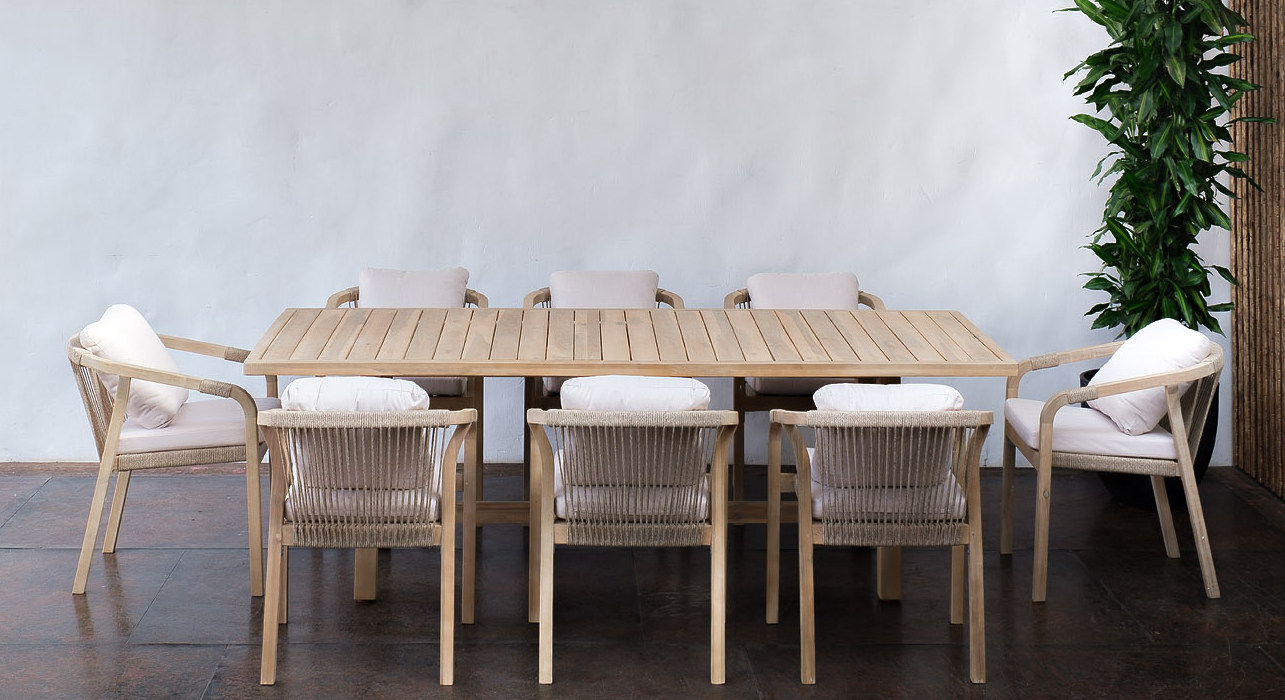 Обеденная группа из акации RIMINI L Joygarden фото 1