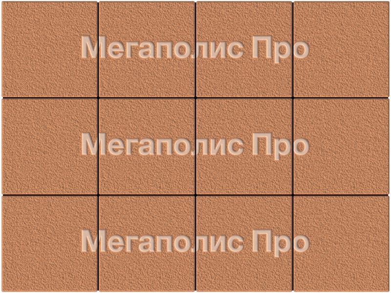Тротуарные плиты Выбор Квадрат Б.1.К.8 300х300х80 мм Гранит Оранжевый фото 4