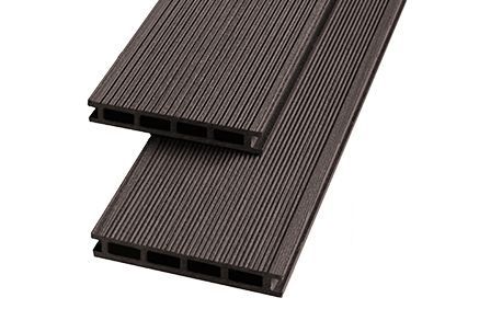 Террасная доска Экодэк Брайт Вельвет Шале, цвет Шоколад фото 1