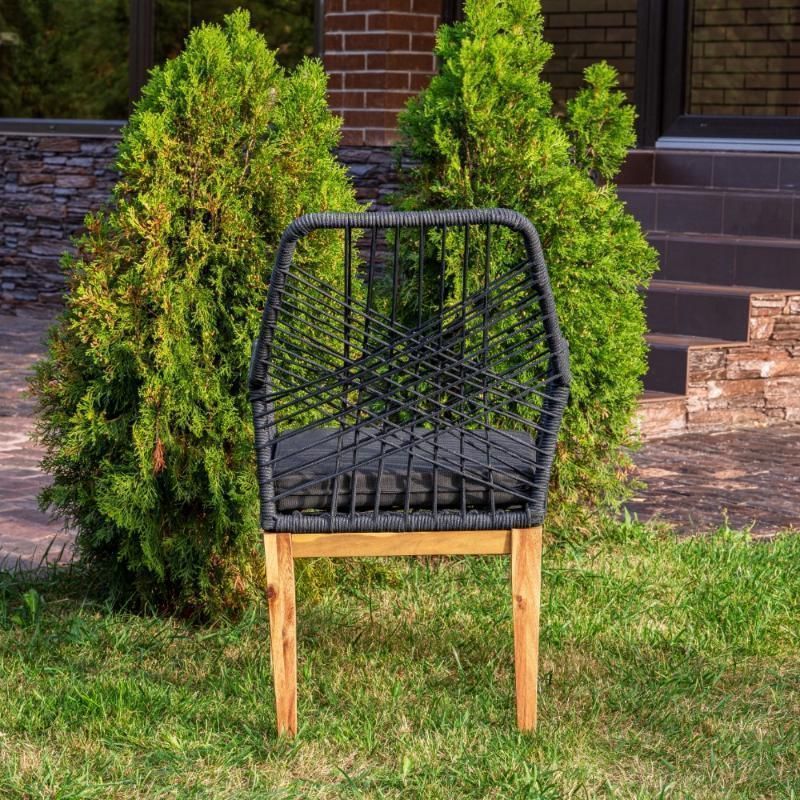 Обеденное кресло Chloe Royal Family из дерева, цвет серый фото 3