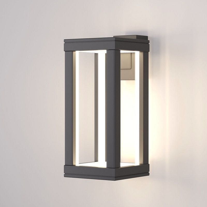 Уличный светильник Elektrostandard Frame LED IP54 1527 TECHNO LED серый фото 1