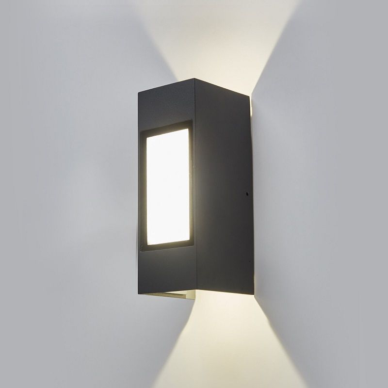 Уличный светильник Elektrostandard IP54 1638 TECHNO LED серый фото 1