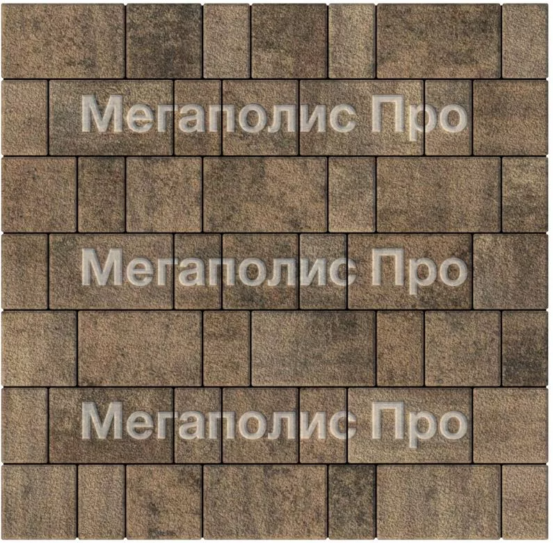Тротуарная плитка Выбор Старый город Листопад А.1.Фсм.4 40 мм. Шелковица Гранит фото 3