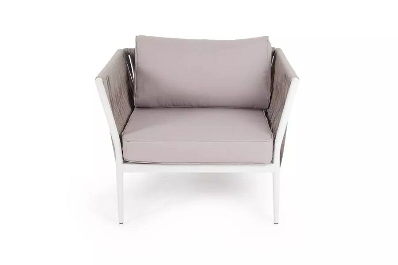 Кресло Касабланка 4SIS из роупа (веревки), цвет бежевый фото 2