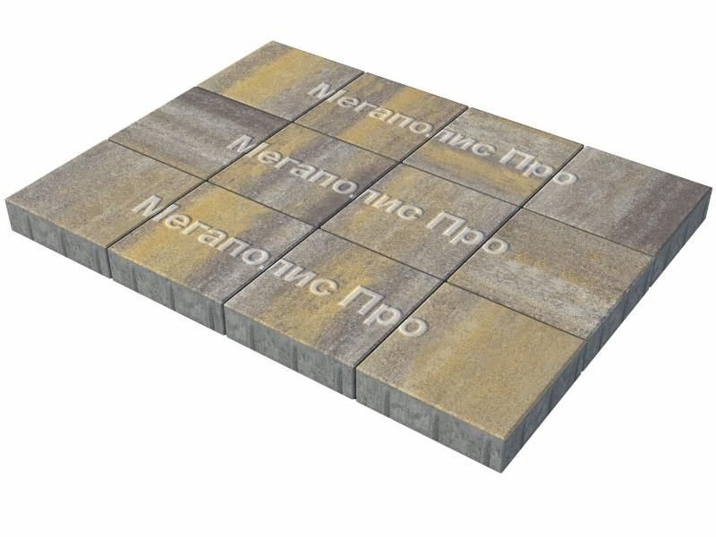 Тротуарные плиты Выбор Квадрум Б.6.К.8 400х400х80 мм Искусственный камень Доломит фото 3