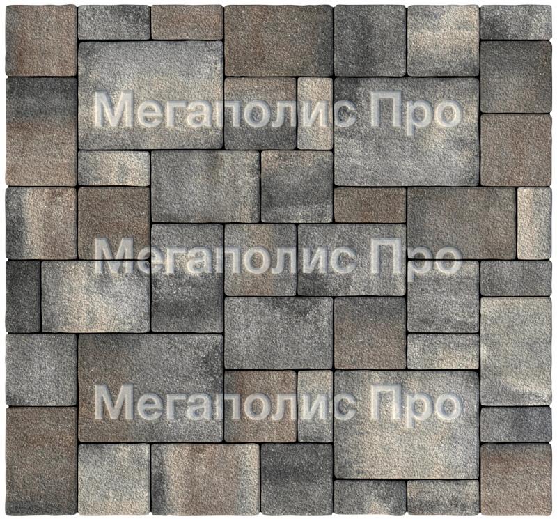 Тротуарная плитка Выбор Мюнхен Б.2. Фсм.6 60 мм Листопад гранит Старый замок фото 5