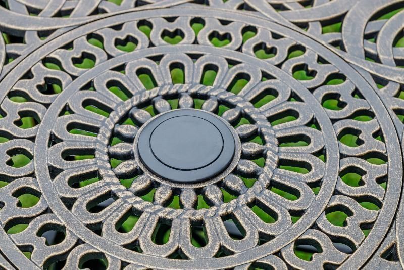 Обеденный комплект Wilhelm Royal Family из алюминия на 6 персон фото 8