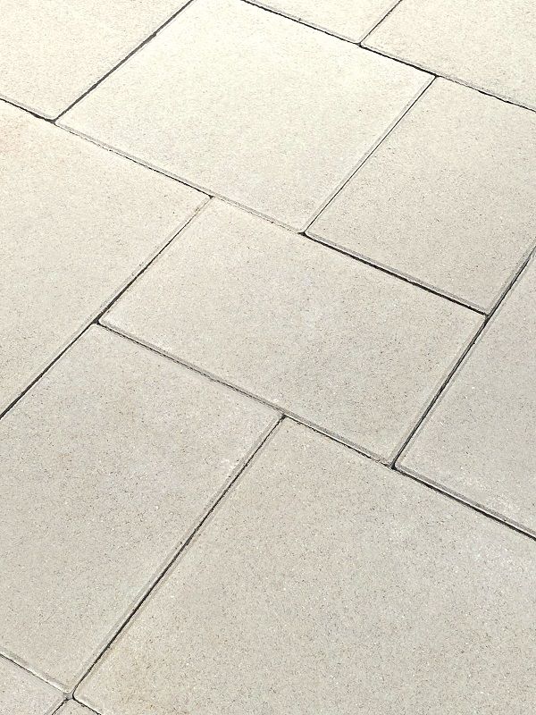 Тротуарная плитка Koldiz Колдиз 4 60 мм Моно Белый фото 1