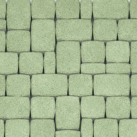 Тротуарная плитка Каменный Век Классико Модерн 60 мм Зеленый