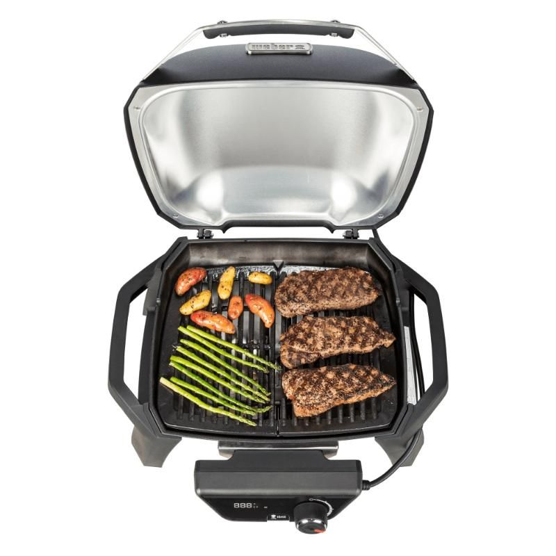 Электрический гриль Weber Pulse 1000 Черный с тележкой фото 2