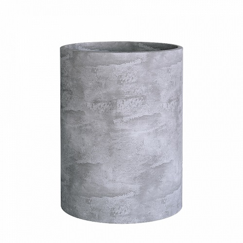 Кашпо Concretika Cylinder D40 H80 Concrete Grey Light фото 1