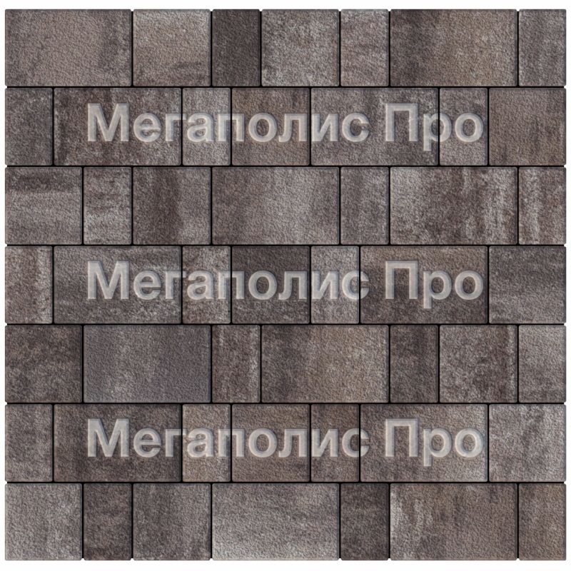 Тротуарная плитка Выбор Старый город Листопад А.1.Фсм.4 40 мм. Хаски Гранит фото 4