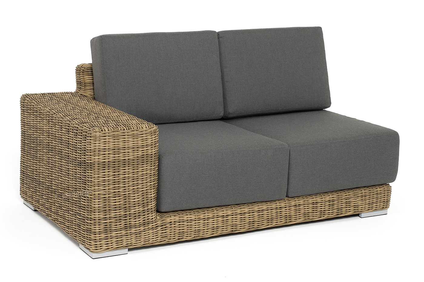 Капри модуль диванный правый с подушками, цвет соломенный фото 2