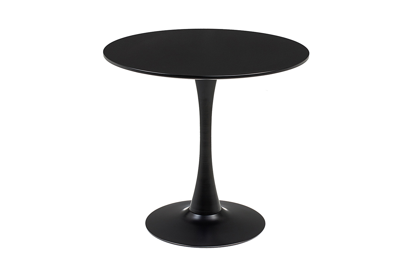 Беллини пластиковый круглый стол Ø80см, цвет темно-серый фото 1