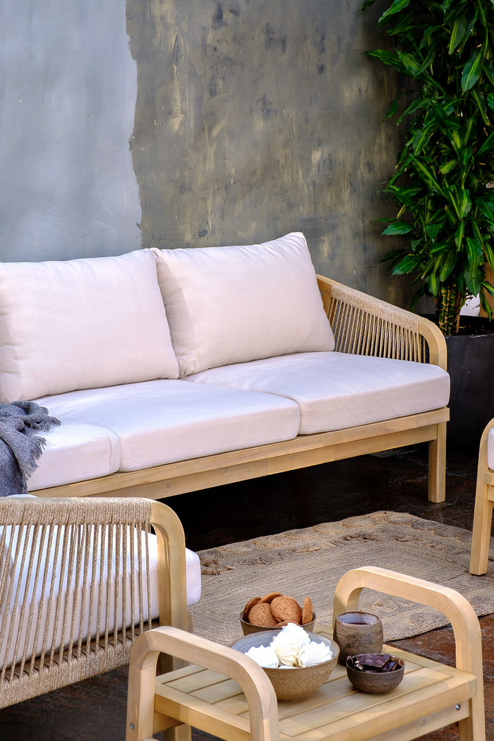 Диванная группа из акации RIMINI со столом 150 см L Joygarden фото 3