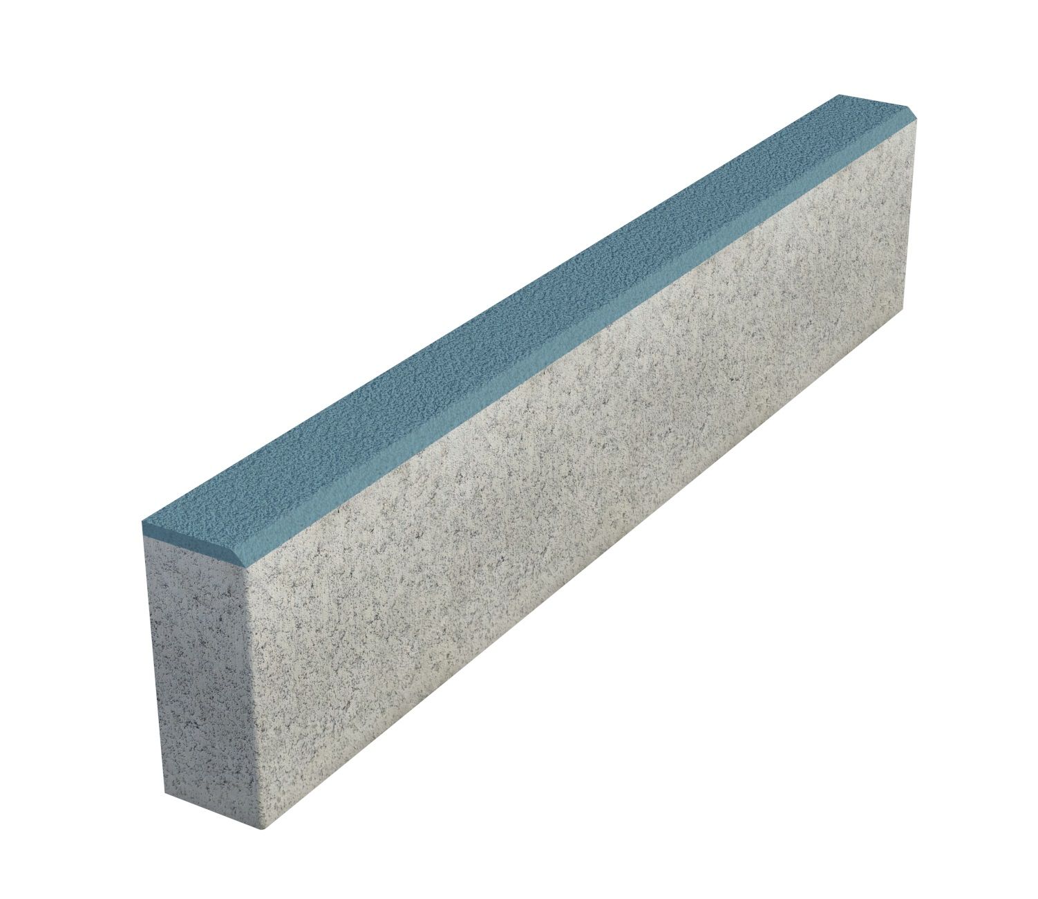 Бордюр тротуарный Выбор БР100х20х8 Гранит Синий фото 1