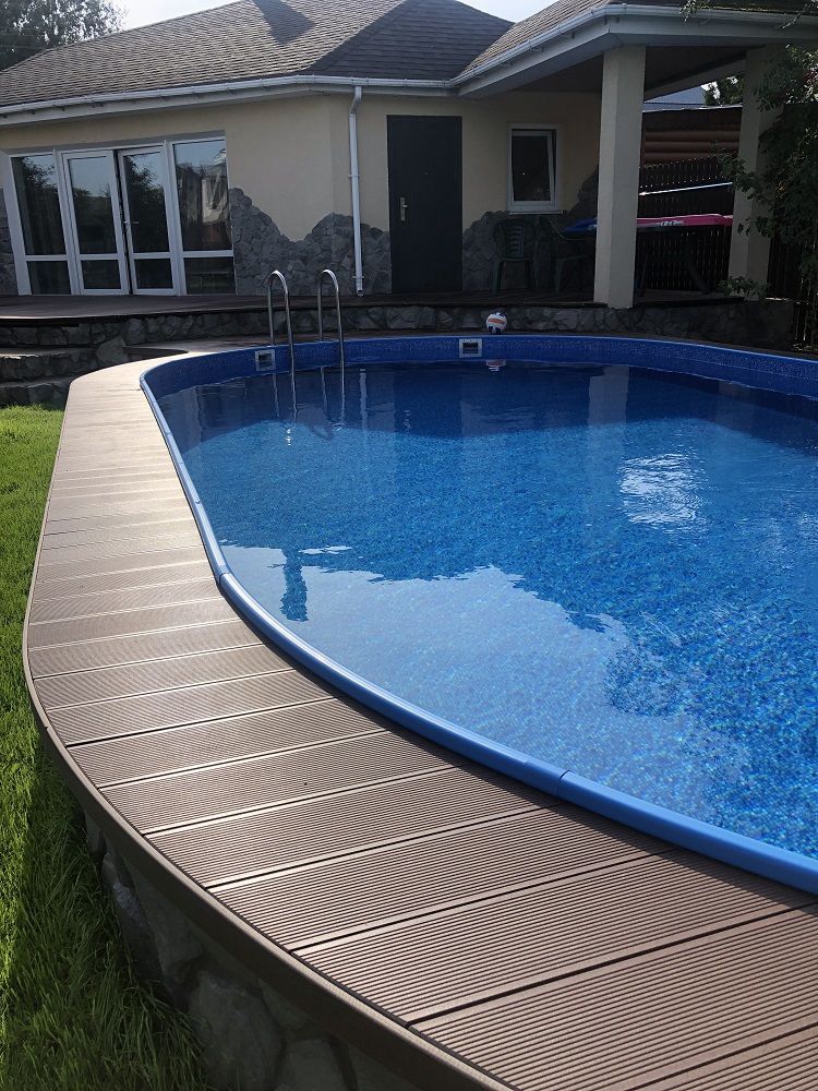 Террасная доска Экодэк Брайт Вельвет Шале, цвет Шоколад фото 3