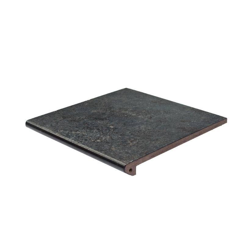 Ступень фронтальная Exagres Metalica 326 Basalt 330x330 мм R9 фото 1