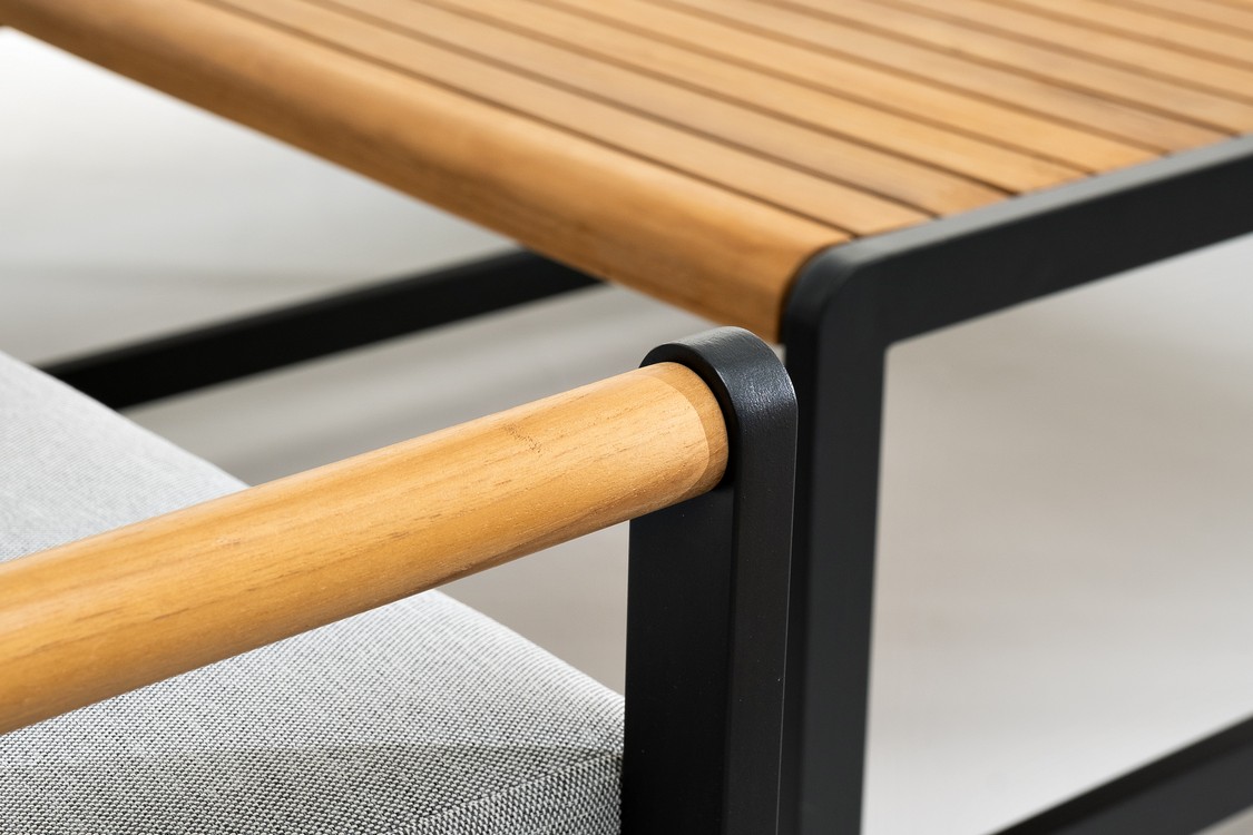 Лаунж зона из алюминия MAYA XL темный графит Joygarden фото 6