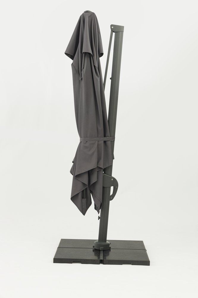 Садовый зонт Varallo Brafritid антрацит/антрацит, алюминий фото 7